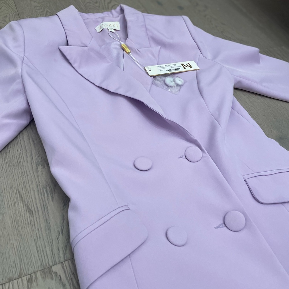 Meshki Blazer Dress, XS - Picture 3 of 6